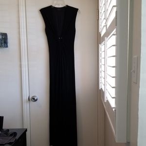 BCBG Max Azria Low Cut Long Dress